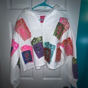 Queen of Sparkles Passport Sweatshirt